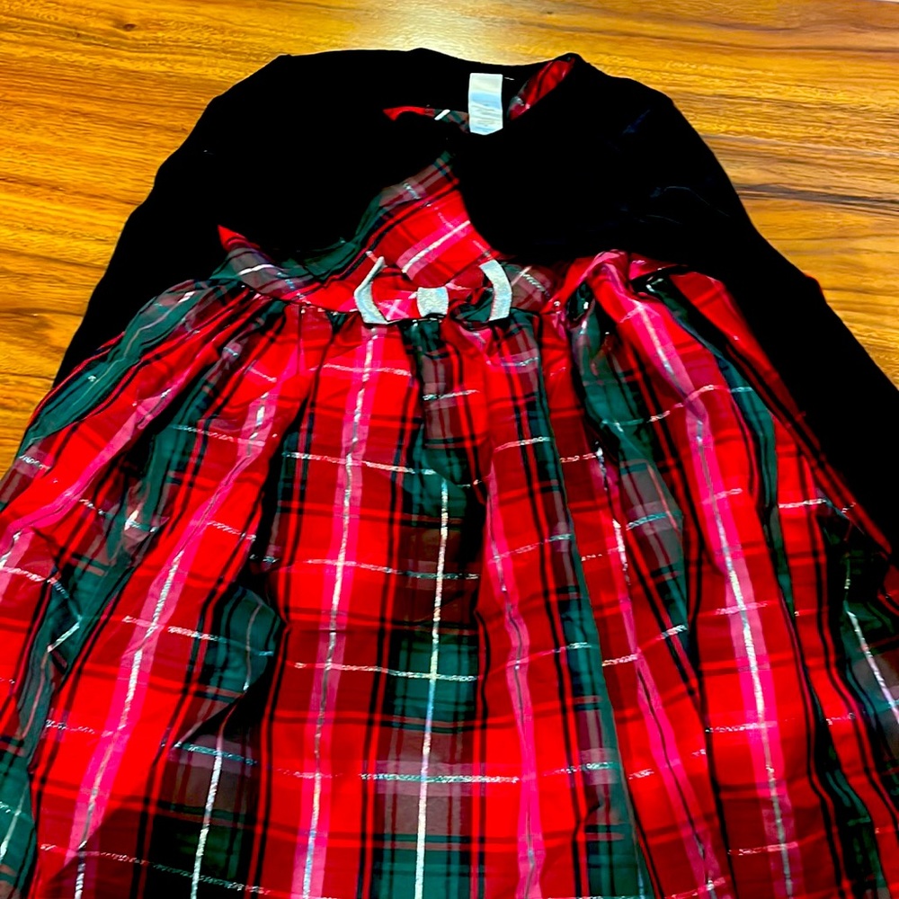 Girls Christmas dress size 5T